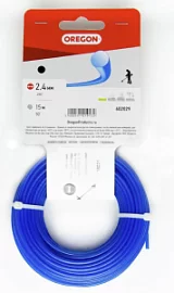 Товар «Леска для триммера Oregon Blue Round 2,4 мм/15 м круглая» Фото товара «Леска для триммера Oregon Blue Round 2,4 мм/15 м круглая»