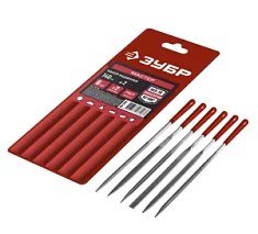 Вы смотрели Набор надфилей Зубр 140 мм в чехле (6 шт) 