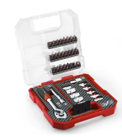 Фото товара «Набор бит и торцевых головок l-case Einhell (37 шт)»
