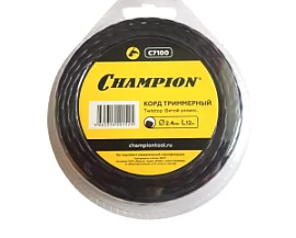 Товар «Леска для триммера Champion Ellipse Twist 2,4 мм/12 м витой эллипс» Фото товара «Леска для триммера Champion Ellipse Twist 2,4 мм/12 м витой эллипс»