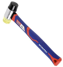 Вы смотрели Молоток безинерционный WORKPRO 400 гр с фиберглассовой рукояткой (WP241036)
