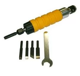 Товар «Стамеска ударная для гибкого вала Skrab с набором резцов (7 шт)» Фото товара «Стамеска ударная для гибкого вала Skrab с набором резцов (7 шт)»