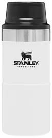 Фото товара «Термокружка Stanley Classic Trigger Action One Hand 0,25 л белая»