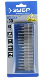 Товар «Набор алмазных мини-насадок для гравера Зубр d3 мм, Р150-180 (30 шт)» Фото товара «Набор алмазных мини-насадок для гравера Зубр d3 мм, Р150-180 (30 шт)»