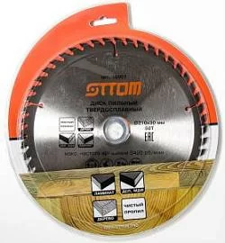 Фото товара «Диск пильный Ottom 210x30/20 мм 50Т»