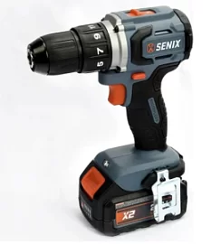 Фото товара «Аккумуляторная дрель-шуруповерт Senix PDDX2-M2-EU SET (1х4,0 Ач)»