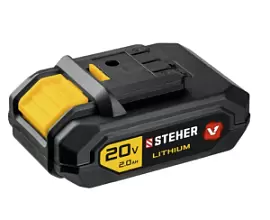 Фото товара «Аккумулятор Steher V1 20В 2.0 Ач (V1-20-2)»