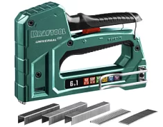 Вы смотрели Степлер Kraftool Universal-HD 6-в-1 универсальный алюминиевый