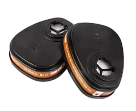 Фото товара «Фильтр противогазовый Jeta Safety для защиты от органических газов и паров, класс А1 (2 шт)»