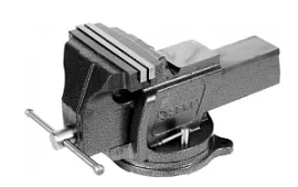 Фото товара «Тиски слесарные Зубр Профессионал 200 мм поворотные»