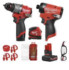 Вы смотрели Промо-набор Milwaukee M12 FDD2100P в честь 100-летия Milwaukee