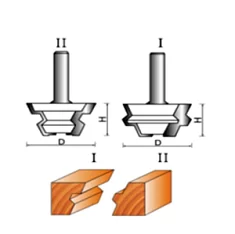 Вы смотрели Комплект фрез для соединительных пазов Strong 8х37х22 мм (2 шт)