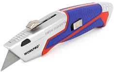 Вы смотрели Нож выдвижной WORKPRO с автозагрузкой (WP213012)
