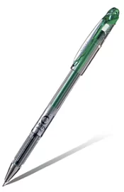 Товар «Ручка гелевая Pentel Slicci 0,7 мм, зеленая» Фото товара «Ручка гелевая Pentel Slicci 0,7 мм, зеленая»