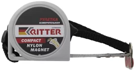 Товар «Рулетка Ritter Compact 7,5 м/25 мм» Фото товара «Рулетка Ritter Compact 7,5 м/25 мм»