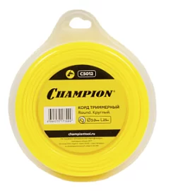 Товар «Леска для триммера Champion Round 3,0 мм/25 м круглая» Фото товара «Леска для триммера Champion Round 3,0 мм/25 м круглая»