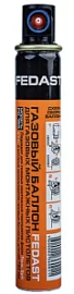 Товар «Газовый баллон для монтажных пистолетов Fedast 165 мм на 1000 гвоздей» Фото товара «Газовый баллон для монтажных пистолетов Fedast 165 мм на 1000 гвоздей»