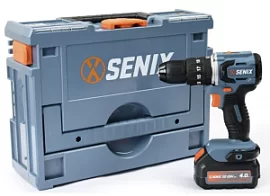 Фото товара «Аккумуляторная ударная дрель-шуруповерт Senix PDHX2-M2-EU,X2 20V 60Hm (1х4,0 Ач)»