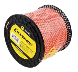 Товар «Леска для триммера Champion Square Twist Duo 2,4 мм/262 м витая» Фото товара «Леска для триммера Champion Square Twist Duo 2,4 мм/262 м витая»