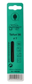 Фото товара «Набор полотен для лобзикового станка Josef Haunstetter Taifun 56N7 11 TPI 1,25x0,45х130 мм (12 шт)»