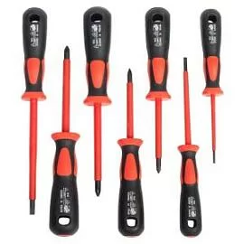 Фото товара «Набор диэлектрических отверток КВТ Профи НИО-5507 (7 шт)»