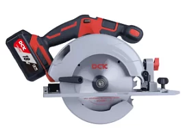 Фото товара «Аккумуляторная циркулярная пила DCK KDMY-165 (2х5,0 А/ч)»