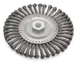 Фото товара «Щётка для УШМ Дело Техники 150 мм крученая плоская »