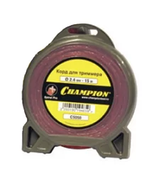 Товар «Леска для триммера Champion Spiral Pro 2,4 мм/15 м витая» Фото товара «Леска для триммера Champion Spiral Pro 2,4 мм/15 м витая»