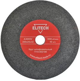 Фото товара «Круг шлифовальный Elitech К36 250х25х32 мм »