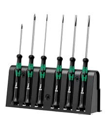 Вы смотрели Набор отверток для точных работ Wera с подставкой (6 предметов)