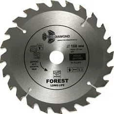Вы смотрели Диск пильный Trio Diamond Forest Long Life 160х20 мм 24Т