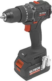 Фото товара «Аккумуляторная ударная дрель-шуруповерт Elitech HD CD 20ISL2 (2х4,0 Ач) (E2201.041.02) »