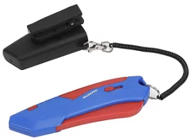 Фото товара «Нож автоматический WORKPRO с чехлом (WP213010)»