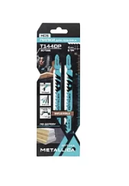 Товар «Пилка для лобзика Metallica Optima T144DP HCS 100/75 мм по дереву (2 шт)» Фото товара «Пилка для лобзика Metallica Optima T144DP HCS 100/75 мм по дереву (2 шт)»