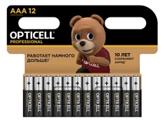 Раннее вы смотрели Батарейки Opticell Professional AAA LR03 алкалиновые (12 шт) Вы смотрели Батарейки Opticell Professional AAA LR03 алкалиновые (12 шт)