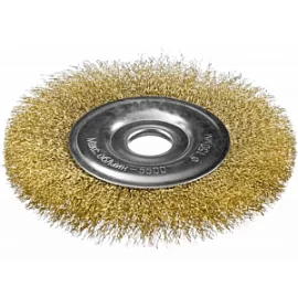 Фото товара «Корщетка для УШМ Strong 125 мм M14 дисковая латунная»