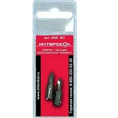 Вы смотрели Бита Интерскол PH1х25 мм (2 шт)