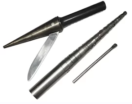 Товар «Набор медицинских сверл для химических пробок и нож для заточки (сделано в СССР)» Фото товара «Набор медицинских сверл для химических пробок и нож для заточки (сделано в СССР)»