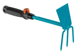 Фото товара «Мотыжка ручная Gardena 6,5 см с 3 зубцами с насадкой для Gardena Combisystem»