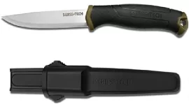 Фото товара «Нож WORKPRO с пластиковыми ножнами (WP381010)»