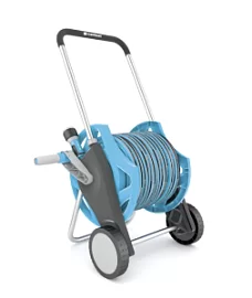 Товар «Тележка со шлангом и набором для полива Cellfast DISCOVER 20 м (55-620)» Фото товара «Тележка со шлангом и набором для полива Cellfast DISCOVER 20 м (55-620)»