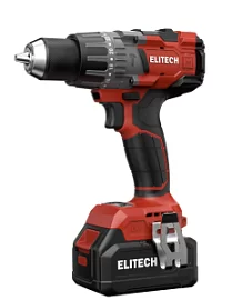 Фото товара «Аккумуляторная ударная дрель-шуруповерт Elitech ДА 21УБЛ2 (2х4,0 Ач) (E2201.048.02)»