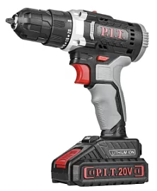 Фото товара «Аккумуляторная дрель-шуруповерт P.I.T. PSR18-D5 (2х1,5 Ач)»