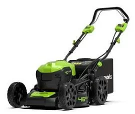Фото товара «Аккумуляторная самоходная газонокосилка Greenworks GD40LM46SP (с акк 4Ah и з/у)»