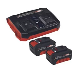 Фото товара «Аккумулятор Einhell PXC 2х4,0 Ач + зарядное устройство Twincharger Kit»