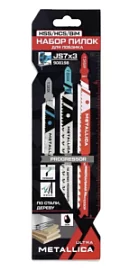 Фото товара «Набор пилок для лобзика Metallica Ultra №7 Progressor T123X/T345XF/T234X универсальные (3 шт)»