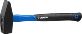 Фото товара «Молоток слесарный Зубр "Мастер" 300 гр с фиберглассовой рукояткой»