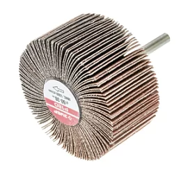 Фото товара «Диск шлифовальный лепестковый Зубр 60х30х6 мм P180 на шпильке»