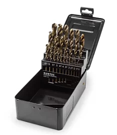 Фото товара «Набор сверл по металлу Runtec HSS-Co5 1,0-13 мм (25 шт)»