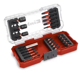 Товар «Набор бит и торцевых головок Einhell S-Case (28 шт)» Фото товара «Набор бит и торцевых головок Einhell S-Case (28 шт)»